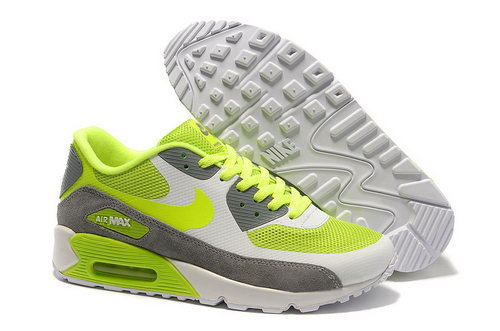 Nike Air Max 90 Hyperfuse Unisex Green Gray Running Shoes France